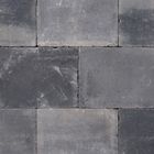 abbeystones grijs zwart getrommeld xxl