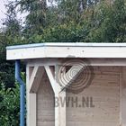 Profilé de toit en aluminium 4.5 x 4.5 x 250 cm - Droit