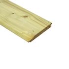 Lames de bardage en bois pin imprégné - 18 mm d'épaisseur
