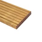 Lames de terrasse en bois dur exotique - Épaisseur de 25 mm - Rainure