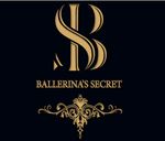 Ballerina's Secret - Kousen 495 - Paars - Zwart