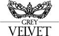 Grey Velvet - Gaas Corset met Balconette - Gaas String - Zwart