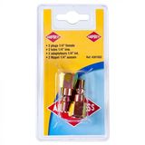 Insteektule Orion 1/4" inwendig draad vrouwelijk 2 stuks