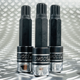 Losse meertand "Triple square" dop M14 met 1/2 " opname - 3 stuks 1