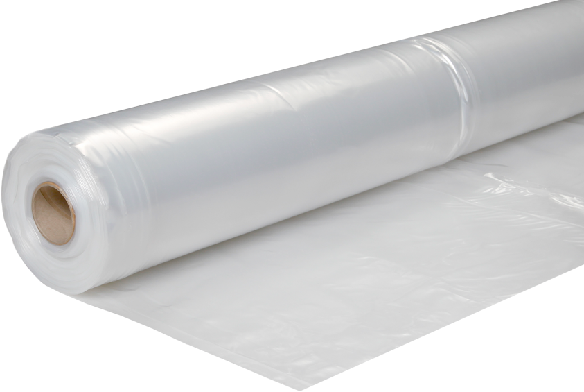 Construction Foil T100 Transparent 400 cm W