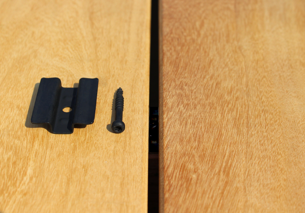 Black B-fix Clips Stainless Steel, Invisible Fixing Of Decking