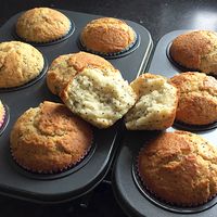 Citroen-maanzaad muffins