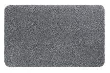 Felpudo de algodón en gris 50 x 80 cm 