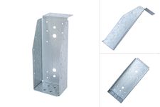 Balkdrager Zwaar met lip Verzinkt voor 9.5 x 24.5 cm Balken - Per Stuk