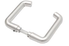 Deurklink coupemodel Aluminium - Per set