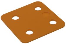 Drukplaat zonder sleuf 2 mm
