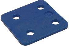 Drukplaat zonder sleuf 4 mm