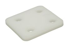 Drukplaat zonder sleuf 6 mm
