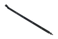 Hinge black with large bend 115 cm