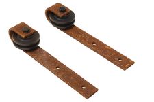 Hangrollen Vintage met Wiel 70 mm - Per Set