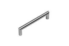 Maniglia per Mobili Inox 141 mm - Interasse 128 mm - Angoli Smussati - al pezzo