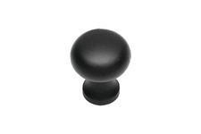 Pomelli per Mobili Neri 30 mm Rotondi - al pezzo
