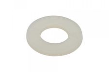 Arandela blanca de nailon