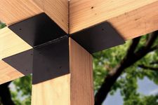 Pergola Hoekverbinding met Verlenging