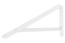 Regalhalter Metall Weiß 250 x 400 mm - Pro Stück
