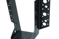 Raveeldrager Zwart Verzinkt voor 7.5 x 17.5 cm Balken - Per Stuk