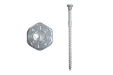 Vis à double extrémité galvanisées M8 x 120 mm Tête hexagonale et Torx en 1 - Par 10 pièces