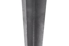 Staffe per pali tondi Ø10.1 x 60 cm con Cuneo - al pezzo