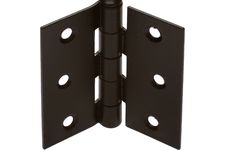 Scharnier 63 x 63 mm Zwart