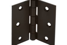 Bisagra negra 75 x 75 mm 
