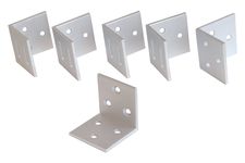Schutting Hoekjes Aluminium 35 x 35 mm - Per 6 Stuks