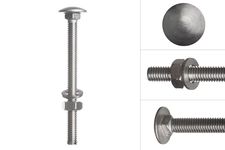 Tornillo carrocero de acero inoxidable M6 x 70 mm