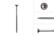 Viti Universali per Legno Inox A2 5 x 80 mm Torx 25