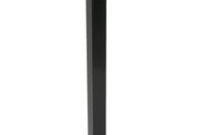 Gambe per Tavoli - Acciaio Nero - Quadrate - 72 cm