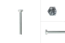 Sechskantschrauben verzinkt M10 x 80 mm - Pro Stück (1)