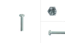 Boulon hexagonal galvanisé M8 x 40 mm - 10 pièces