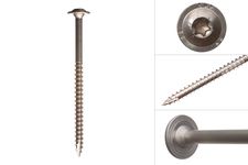Wood construction screws stainless steel 8.0 x 100 mm