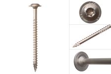 Wood construction screw stainless steel 8x120mm
