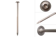 Wood construction screws stainless steel 8x140mm