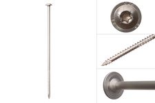 Wood construction screws stainless steel 8x260mm