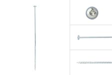 Tellerkopschroeven Verzinkt 6.0 x 300 mm Torx 30