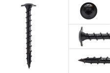 Parafuso Anilha revestimento preto 6.0 x 60 mm Torx - Por peça