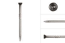 Viti per Legno da Esterno Nere Inox 410 5 x 70 mm Torx 25