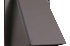 Ventilatierooster voor Gevel Bruin 100 mm