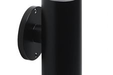 wandlamp zwart