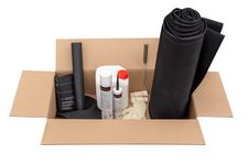 Epdm rubber dakfolie met lijm voor Max. 500x520 cm Daken
