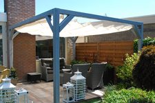 Toldo ondulado Harmonica Bege 200 x 500 cm