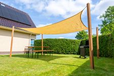 Toldo vela Retângulo 3x5m - 320gr/m2 - Areia
