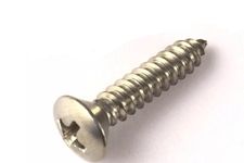 Self tapping screw stainless steel 4.8 x 25 mm with pan head