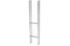 H-Pfostenanker verzinkt für 12 x 12 cm Pfosten - Pro Stück (1)
