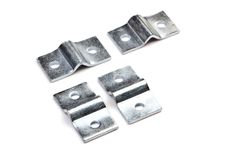 Galvanized 8 mm Wire Mesh Panel Clips (Saddles) - 4 Pieces